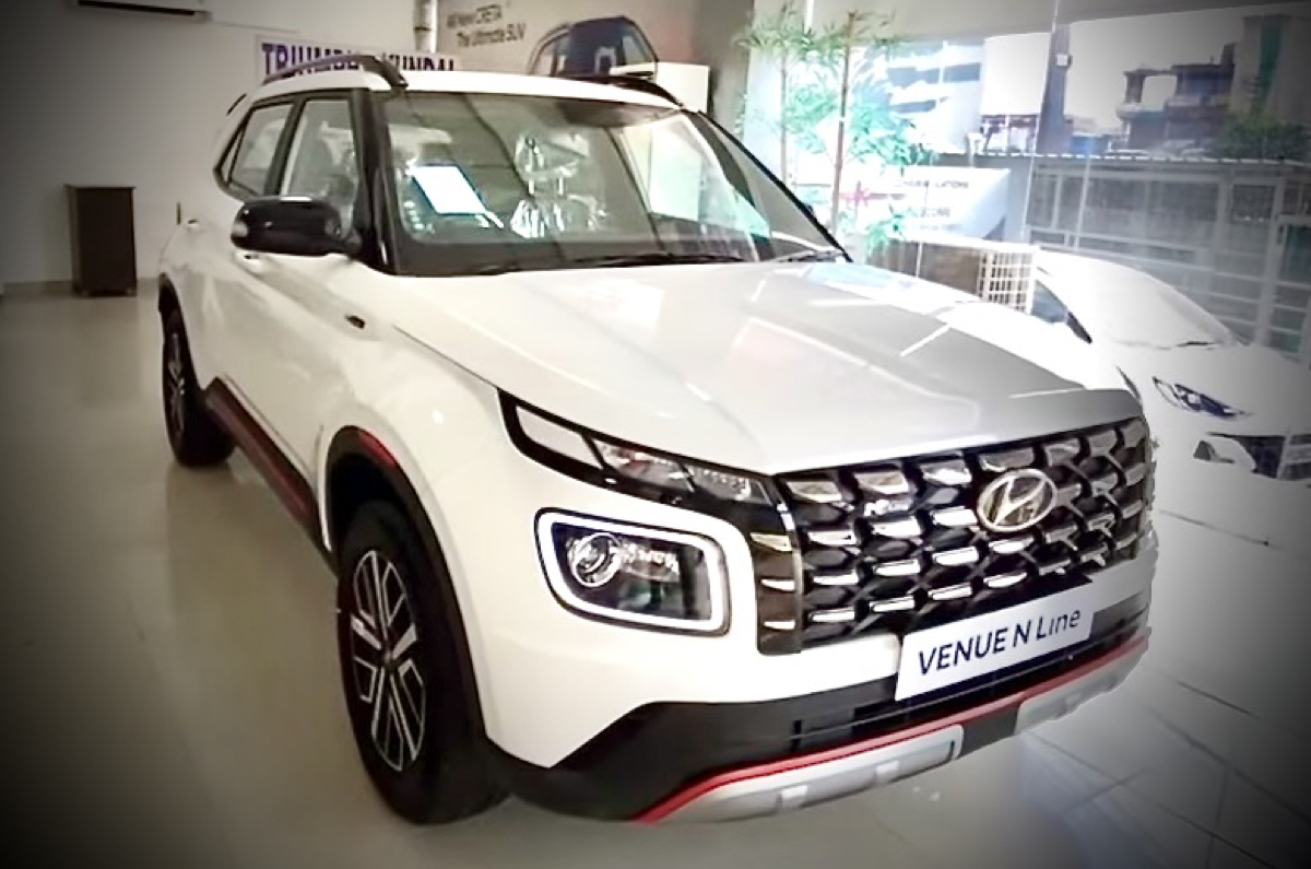 Hyundai Venue N Line showroom